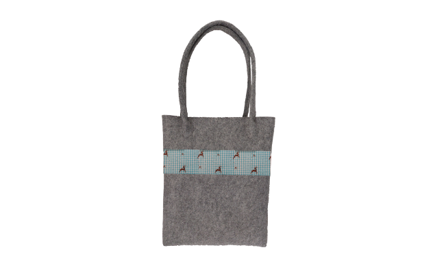 FELT SHOPPER TIROL (blue)